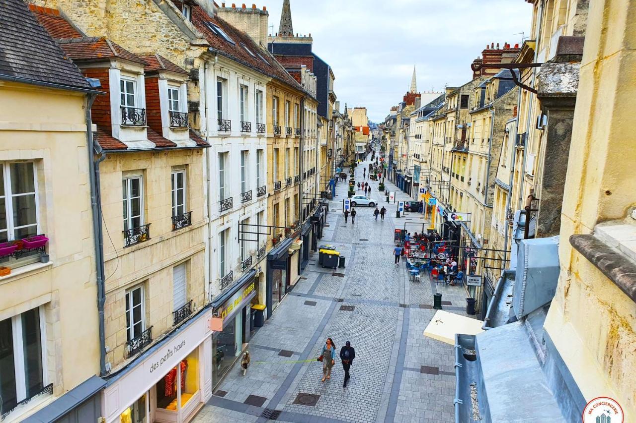 La Plume De Malherbe - Parking - Coup De Coeur Lägenhet Caen Exteriör bild